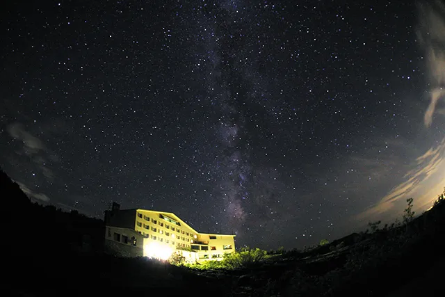 弥陀ヶ原ホテル・星空(イメージ)