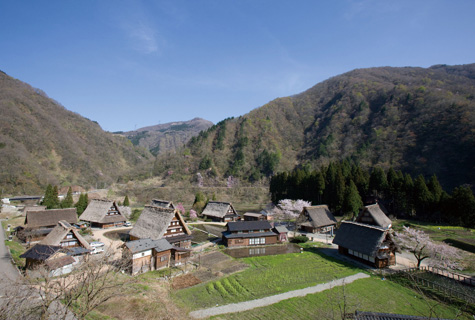 五箇山 菅沼合掌造り集落(イメージ)