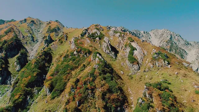 立山黒部アルペンルート空撮～秋の室堂編～