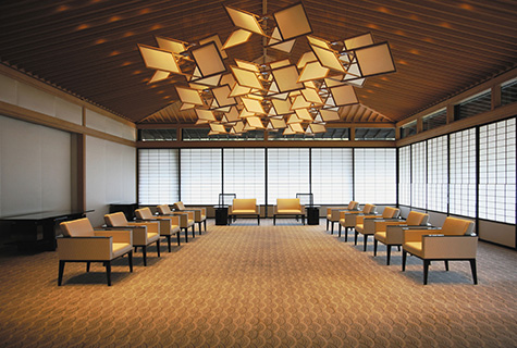 京都迎賓館 水明の間（イメージ）　写真提供：京都迎賓館