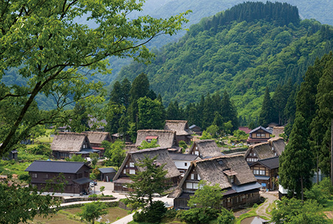 世界遺産・五箇山 相倉合掌造り集落(イメージ)