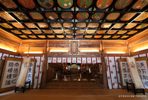 松平東照宮・拝殿(イメージ)