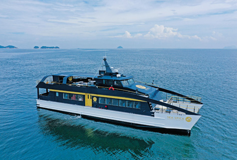 観光型高速クルーザー「SEA SPICA」(イメージ)