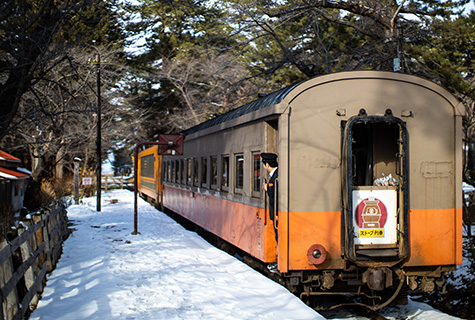 津軽鉄道「ストーブ列車」（イメージ）