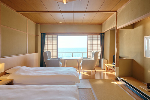 KAMEYA HOTEL・客室の一例（和ベッド） ※部屋タイプは選べません 