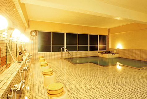木戸池温泉ホテル・大浴場の一例