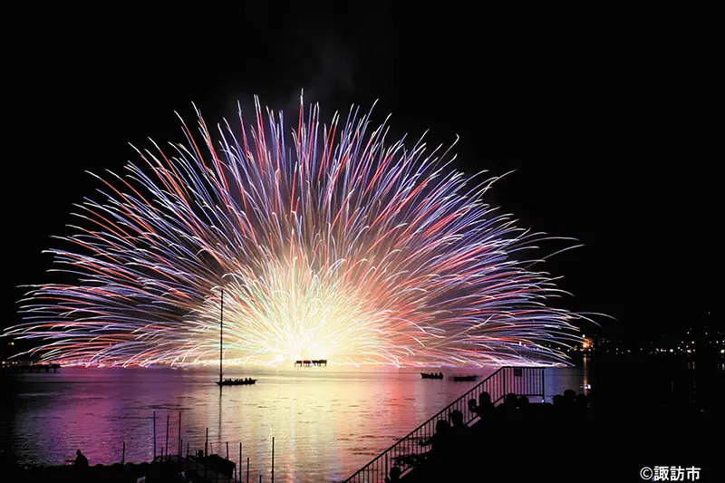 諏訪湖祭湖上花火大会(イメージ)