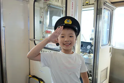 運転体験！出発進行！！
