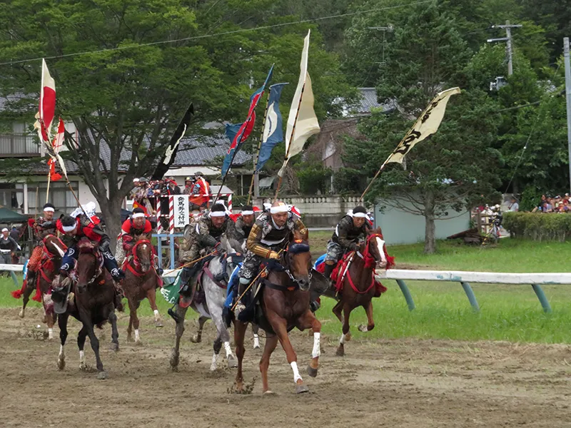 甲冑競馬（イメージ）写真提供：南相馬市博物館