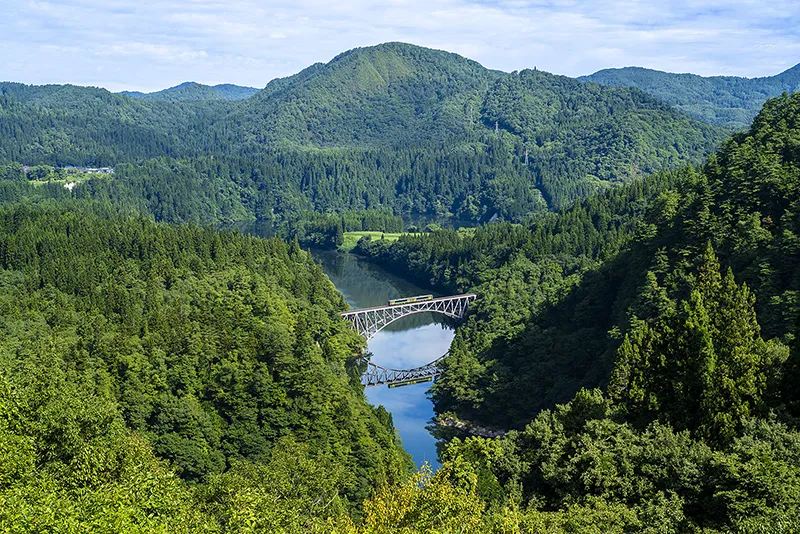 第一只見川橋梁ビューポイント(イメージ)