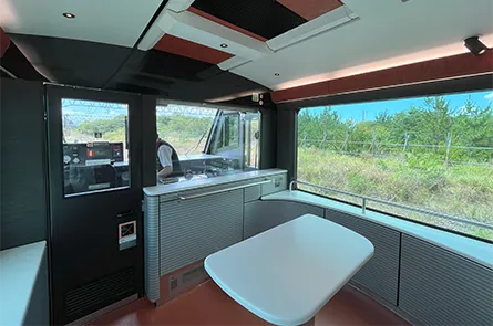 １号車 展望デッキ