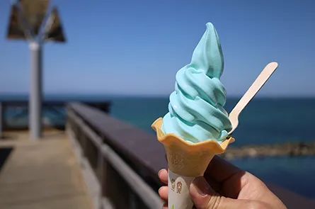 日本海ソフトクリーム