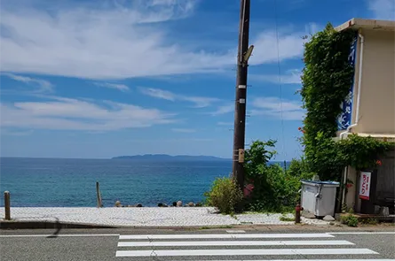 駅前の風景