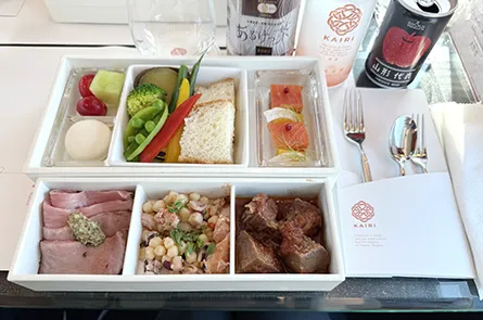 復路：お料理