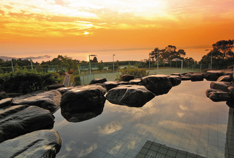 オリビアン小豆島 夕陽ヶ丘ホテル・露天風呂の一例