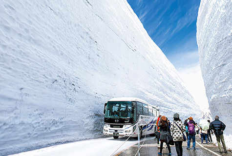 雪の大谷ウォーク(イメージ)