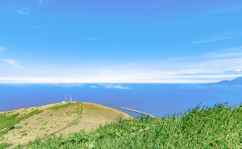礼文島・桃岩展望台からの眺望（イメージ）