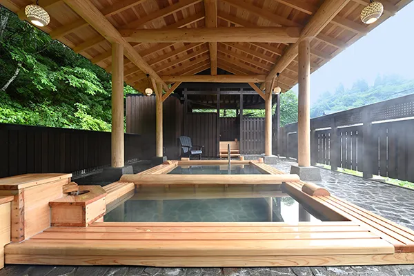 ひなの宿ちとせ 露天風呂「月見の湯」（イメージ）
