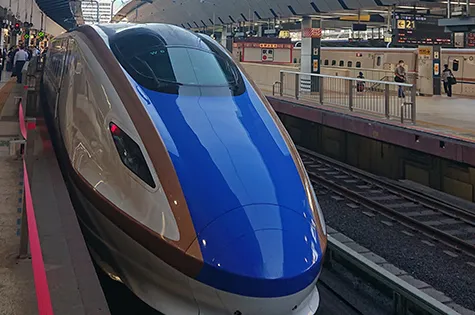 北陸新幹線　はくたか553号　金沢行き