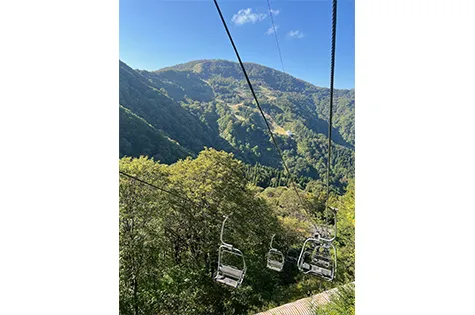 やまびこペアリフトからの眺め