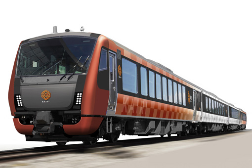 フルーツ王国を行く、カフェ列車。「フルーティアふくしま