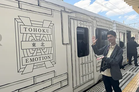 TOHOKU EMOTIONと記念撮影