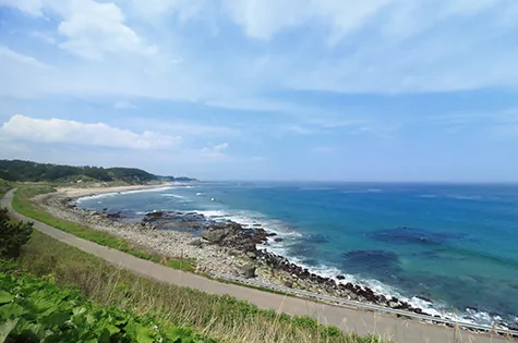 美しい三陸海岸の景色