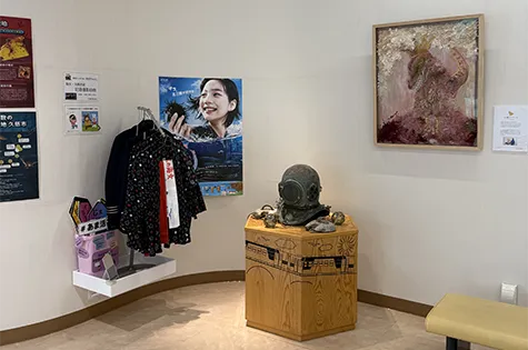 衣装展示 記念撮影スポット