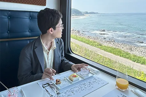 贅沢な時間を満喫