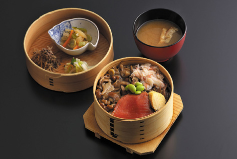 割烹・会津料理 田季野「輪箱飯」(イメージ)