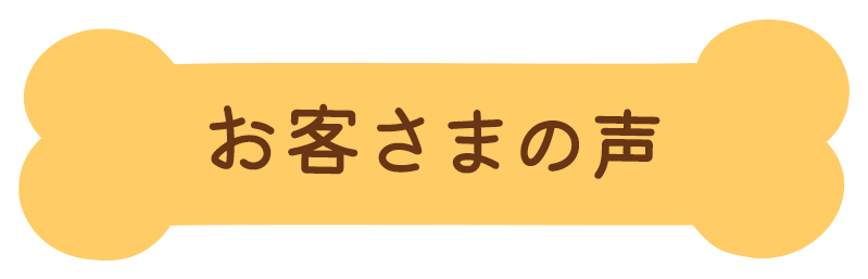 お客さまの声