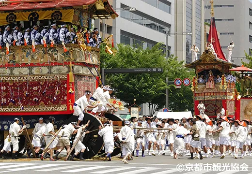 祇園祭・山鉾巡行（イメージ）