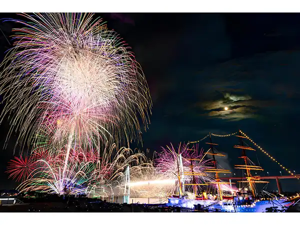富山新港花火大会（イメージ）画像提供：射水市観光協会